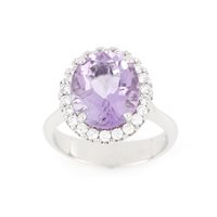 Anillo Zorzan Gioielli Mujer in Oro blanco Ametista 4.58 Ct ANPZ2516 - ANPZ2516